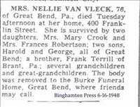 VanVleck, Nellie